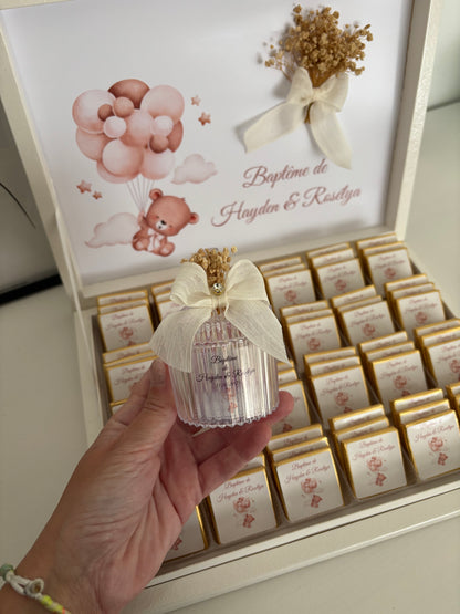 Boîte à dragées bonbonnières