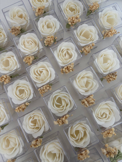 Roses de savon