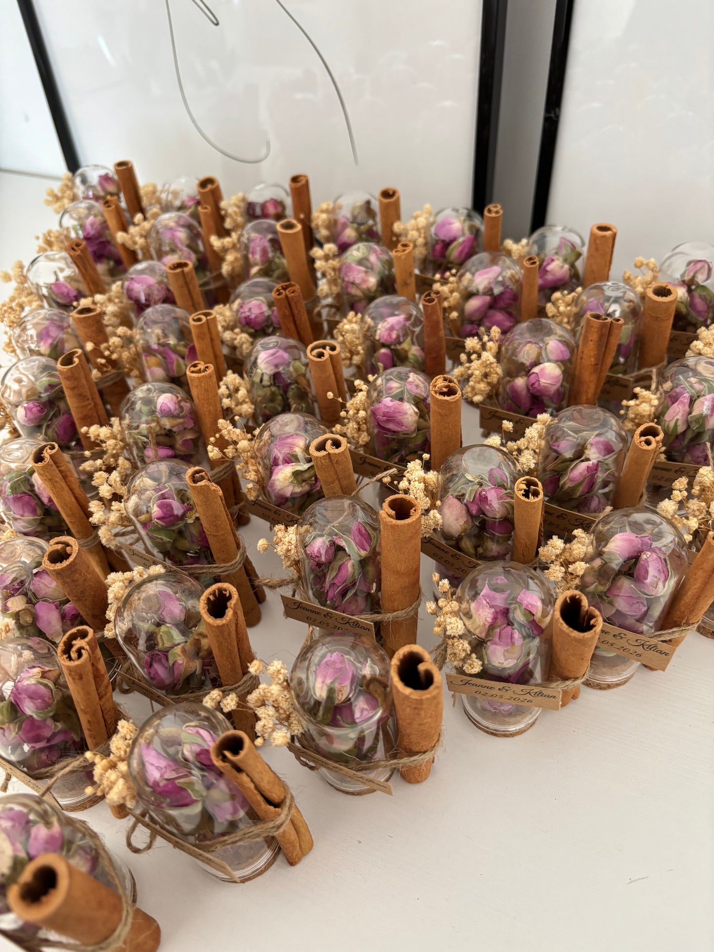 Fiole boutons de rose